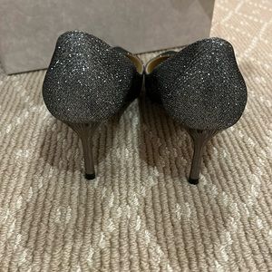 Jimmy Choo size 38 metallic shoes